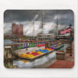 City - Baltimore MD - Modern Maryland Mouse Pad