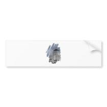 city building bumper stickers by PhotoLisa city building bumper stickers