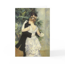 City Dance by Pierre Auguste Renoir Cards