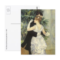 City Dance by Pierre Auguste Renoir Postcards