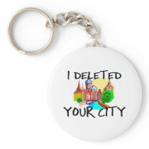 City Deleted Keychains