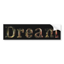 City Dream bumper stickers by SayWord City Dream bumper stickers