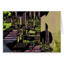 city evening cards