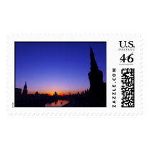 City evening Moscow postage