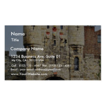 City Gate In York In North Yorkshire Business Card