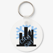 City Girl keychains