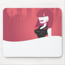 City Girl mousepads