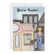 City Girl Party Invitation 3 ~ Customize!