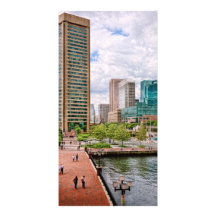 City - Harbor Place - Baltimore World Trade Center Picture Card
