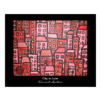 City in Love, Vincent Lentini posters