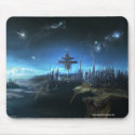 City In The Clouds - Mousepad by inganielsen City In The Clouds - Mousepad