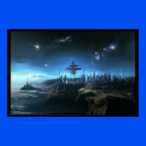 City In The Clouds Posters