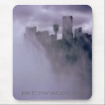 City in the Mist Mousepad mousepads