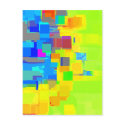 "City in the Sky" Geometric Art postcards by RLMdesignes "City in the Sky" Geometric Art postcards