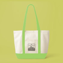 City Kiwi Vintage Style Tote Bag