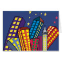 City Life Abstract Card by forbes1954 City Life Abstract Card