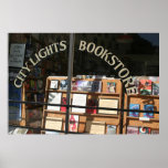 City Lights Bookstore Display Window Posters