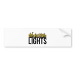 City Lights Bumper Sticker