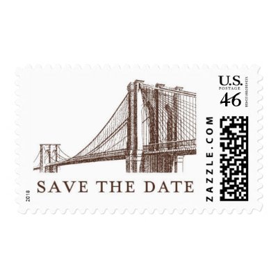 City Lights C by Ceci New York Postage Stamp
