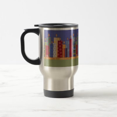 city lights background. City Lights Mug by memoir