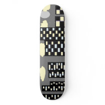 City Lights, On Deck Custom Skateboard
