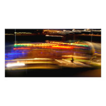 City Lights Personalized Photo Card