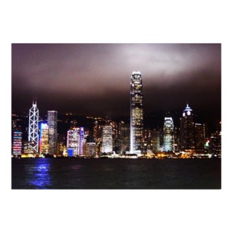 City Lights Print