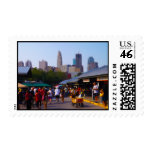 City Market and Downtown Kansas City Skyline Stamp
