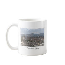 City of Barcelona Spain Cityscape Coffee Mug