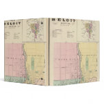 City of Beloit, Rock Co and Shullsburg 3 Ring Binders
