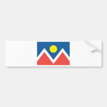 City of Denver flag Bumper Sticker