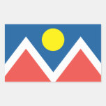 City of Denver flag Sticker