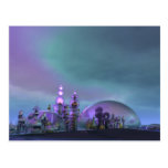 City of Glass Gold and Silver V3 Postcard