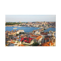 City of Istanbul in Turkey Canvas Prints