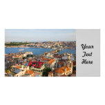 City of Istanbul in Turkey Personalized Photo Card
