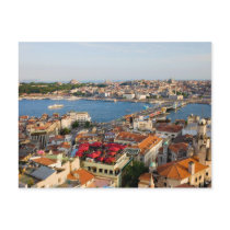 City of Istanbul in Turkey Post Card