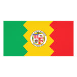 City of Los Angeles flag Photo Card Template