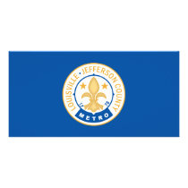 City of Louisville flag Photo Card