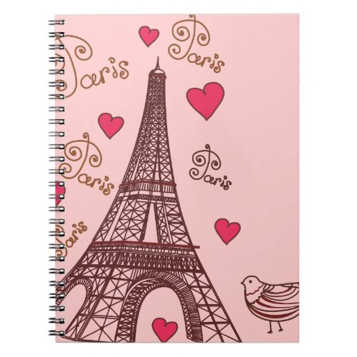 City of Love Paris Note Book