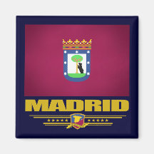 City of Madrid Fridge Magnets