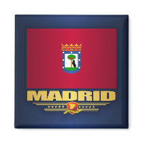 City of Madrid Fridge Magnets