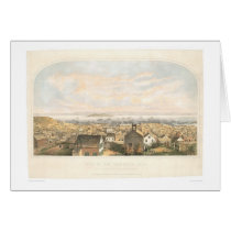 City of San Francisco, CA. 1852 (1065A) Greeting Cards