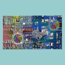 City of the Future business card business cards