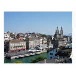 City of Zurich Postcard