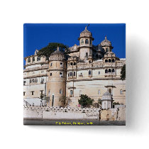 City Palace, Udaipur, India Pinback Button