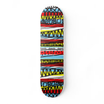 City Pattern Skateboard by akamundo City Pattern Skateboard