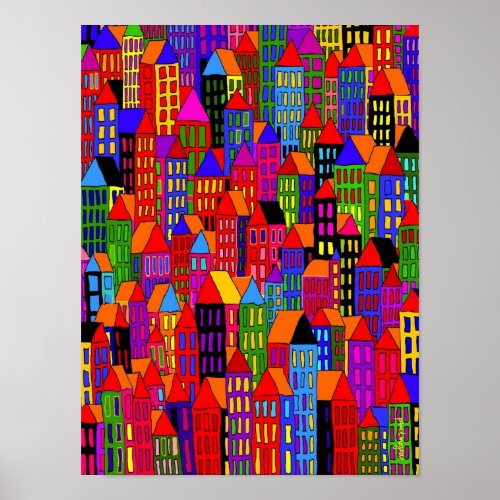 'city' print