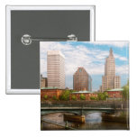 City - RI - Providence - The city of Providence Button