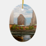City - RI - Providence - The city of Providence Ornament