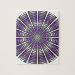City Round Jigsaw Puzzle